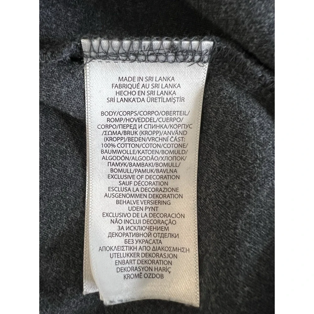 Polo Ralph Lauren Men's Polo Shirt Classic Fit Dark Gray Sz L Multi Color Pony